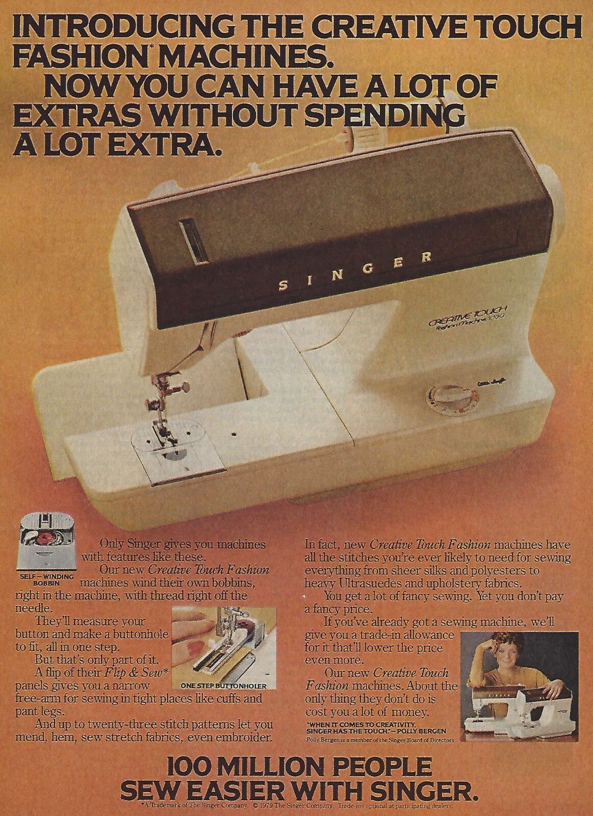 The machine/ MOMAカタログ/ヴィンテージ 1979 Singer Creative Touch Fashion Sewing Machine vintage