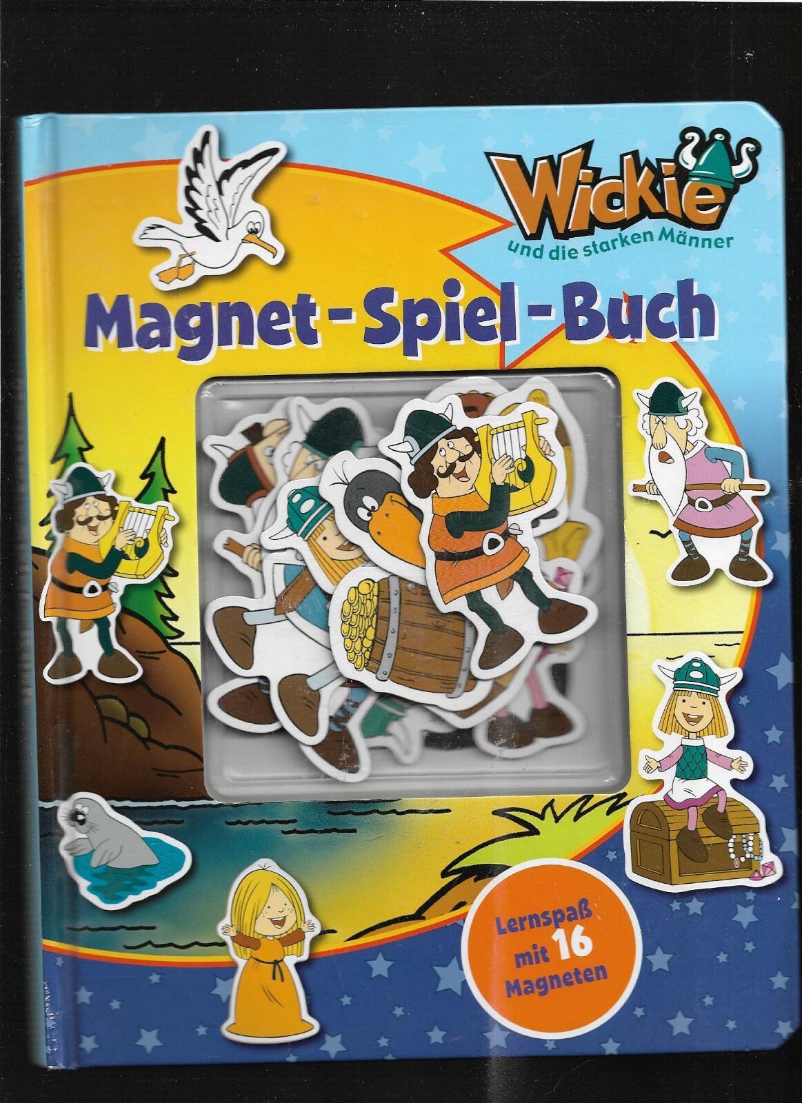 Magnet Spiel Buch Wickie und die starken Männer 