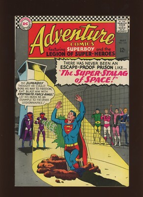 Adventure Comics #344 1966 FN+ 6.5 High Definition Scans**