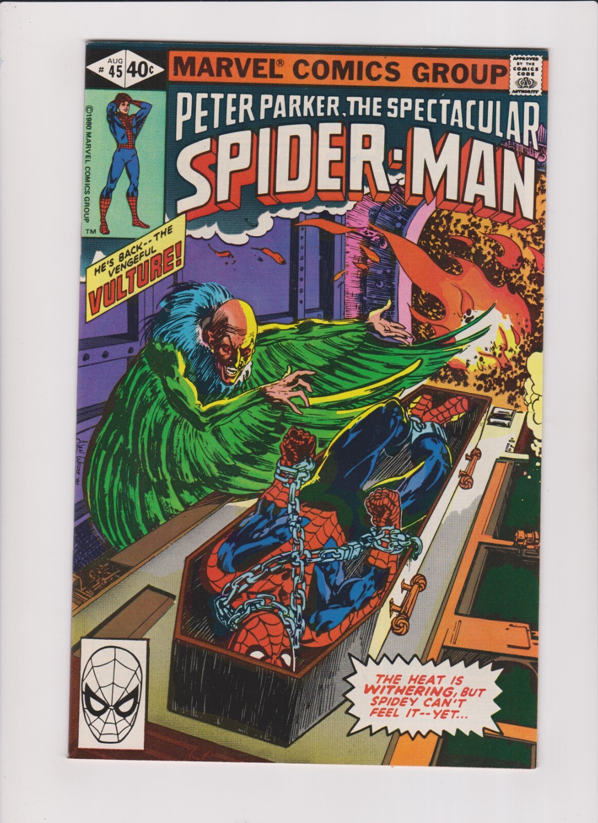 Peter Parker, The Spectacular Spider-Man #45 (Aug 1980 Peter Parker, The Spectacular Spider-Man #45 (Aug 1980