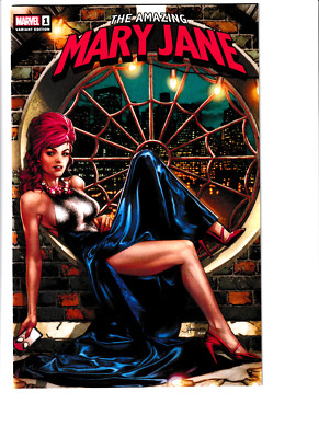 MARVEL AMAZING MARY JANE #1 JAY ANACLETO TRADE VARIANT UNKNOWN COMICS E33