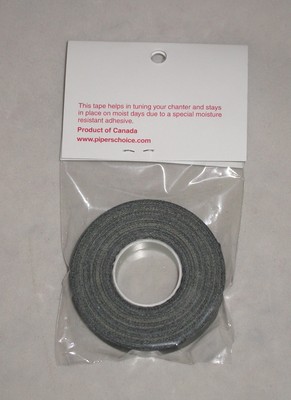 Black Bagpipe Chanter Tape