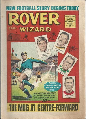 CLARKE,DOUGAN, CHALMERS, HATELY  ROVER AND WIZARD 12th AUGUST 1967