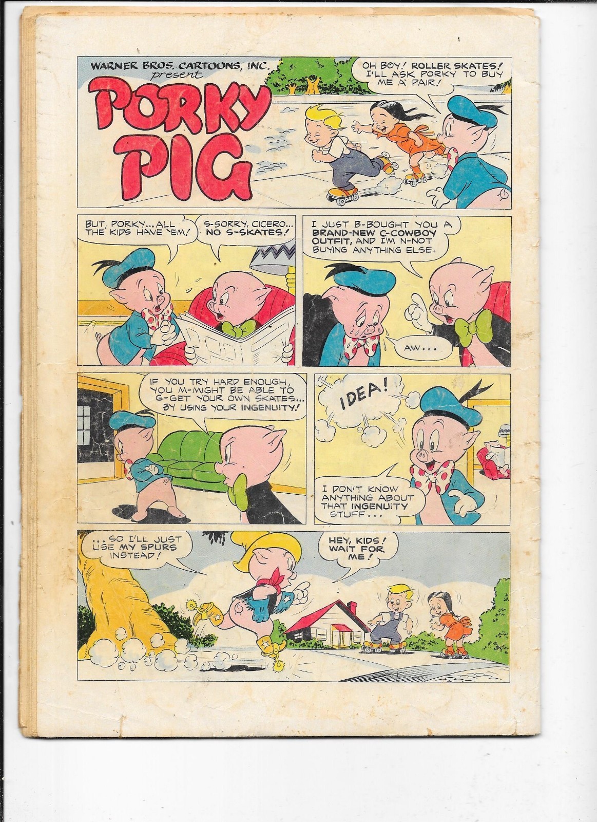 Porky Pig  4 color #360