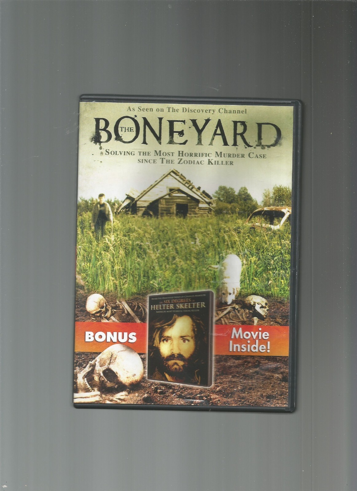 その他 Boneyard & Six Degrees of Helter Skelter [DVD] The Boneyard with Bonus film: The Six Degrees of Helter
