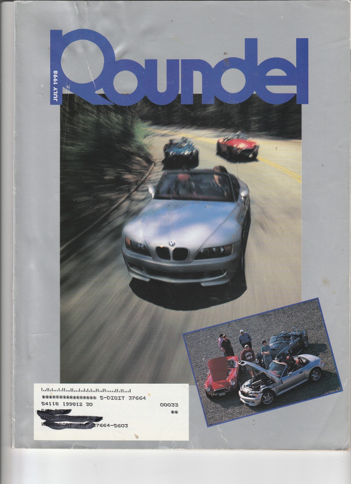 Roundel BMW Magazine July 1998 Issue 'M Roadsters' | eBay