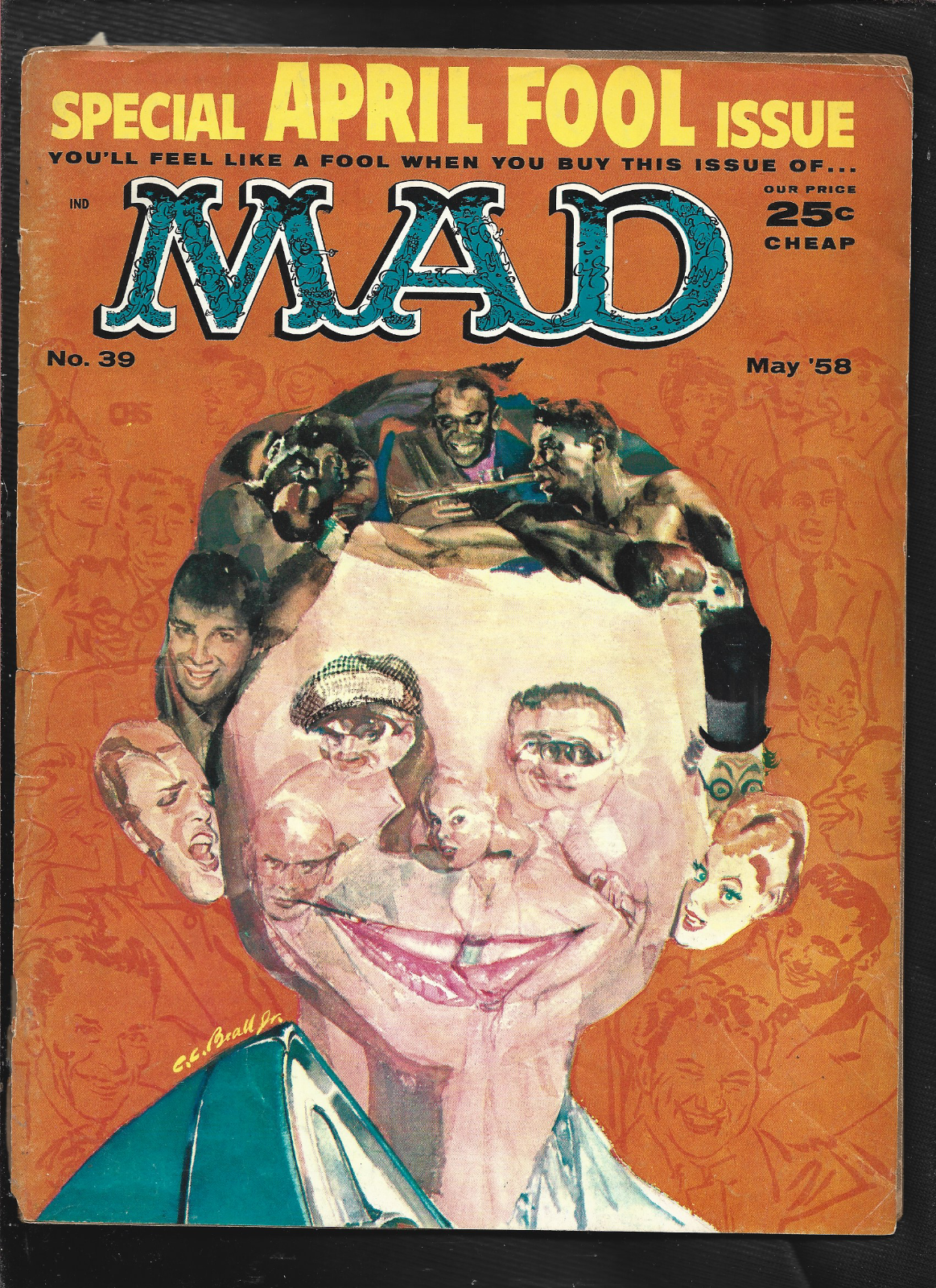 トップス Mad book Mad Magazine #407 July 2001 Johnny Knoxville Jackass Ka-Boom