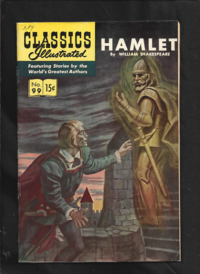 CLASSICS ILLUSTRATED #99 VF/NM  HRN166  (HAMLET) FREE SHIP ON $15 ORDER!