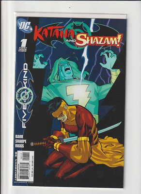 Outsiders Five of a Kind - Katana And Shazam! #1 (2007) 1st Battleaxe Appearance