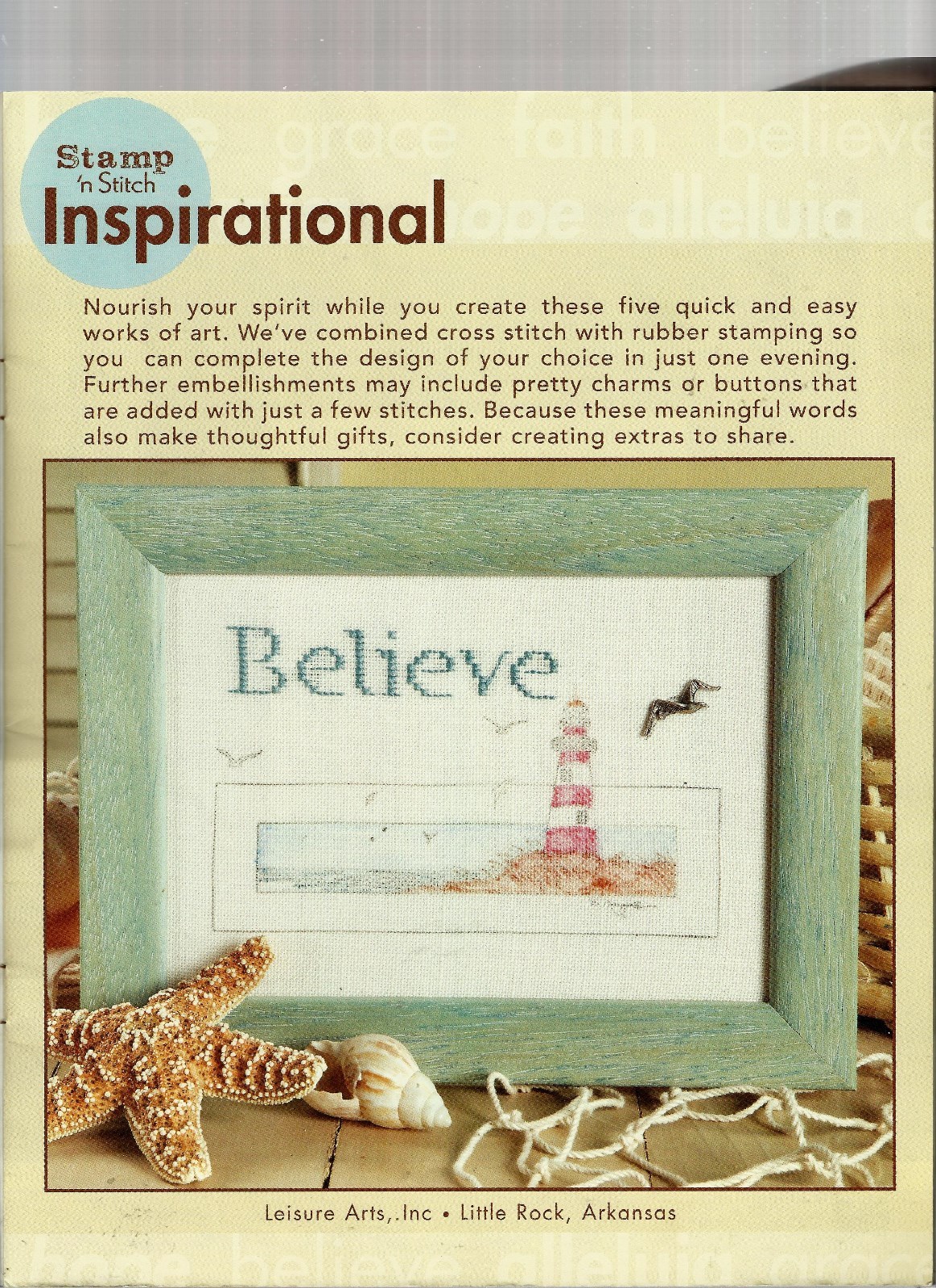 SALE!  Stamp 'n Stitch Inspirational