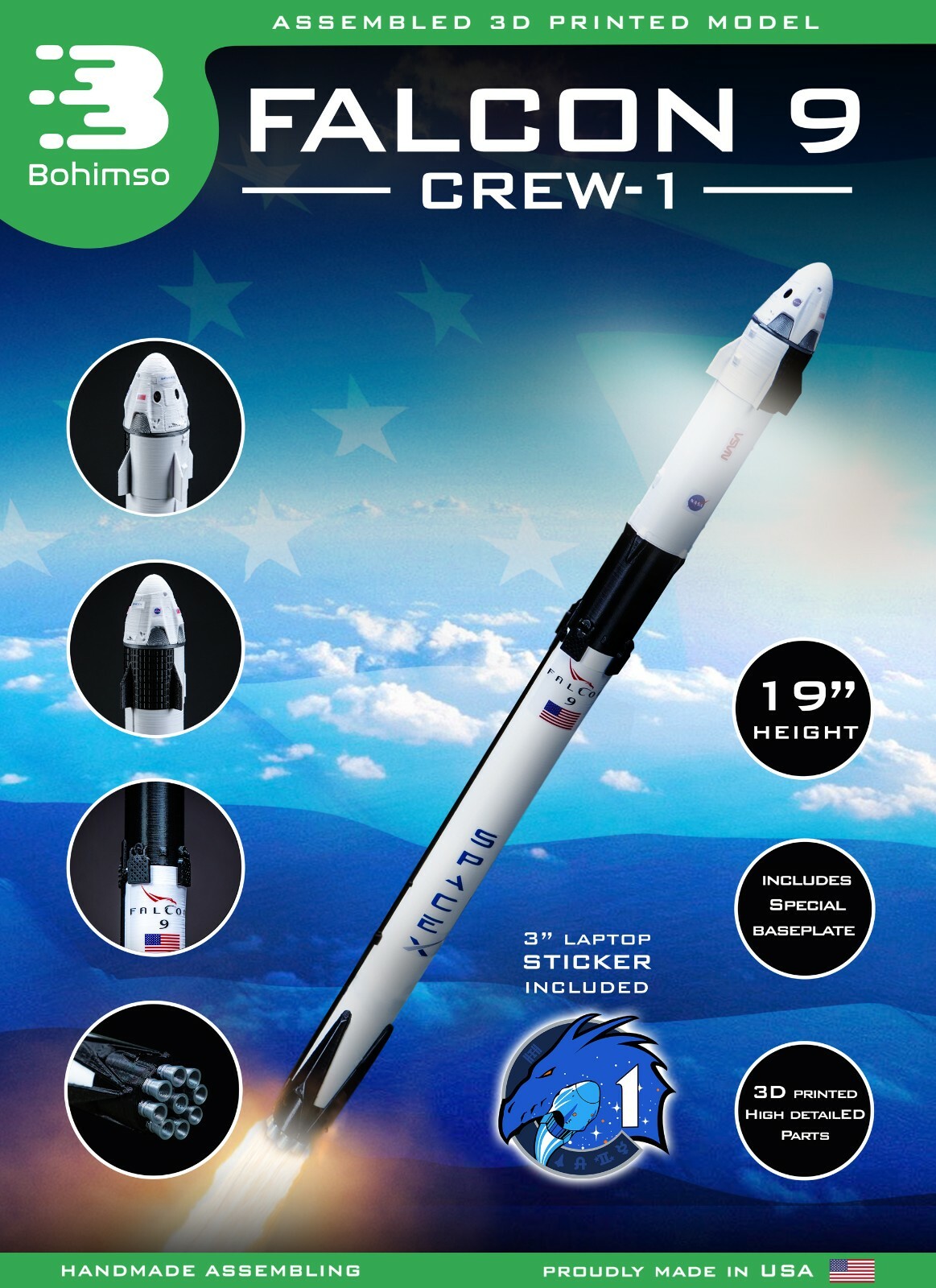 SF・ファンタジー・ホラー SpaceX Dragon Scale Model SPACEX DRAGON SCALE MODEL – SpaceX Store
