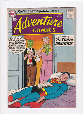 ADVENTURE COMICS #270 [1960 VG+] ''THE STOLEN IDENTITIES!''