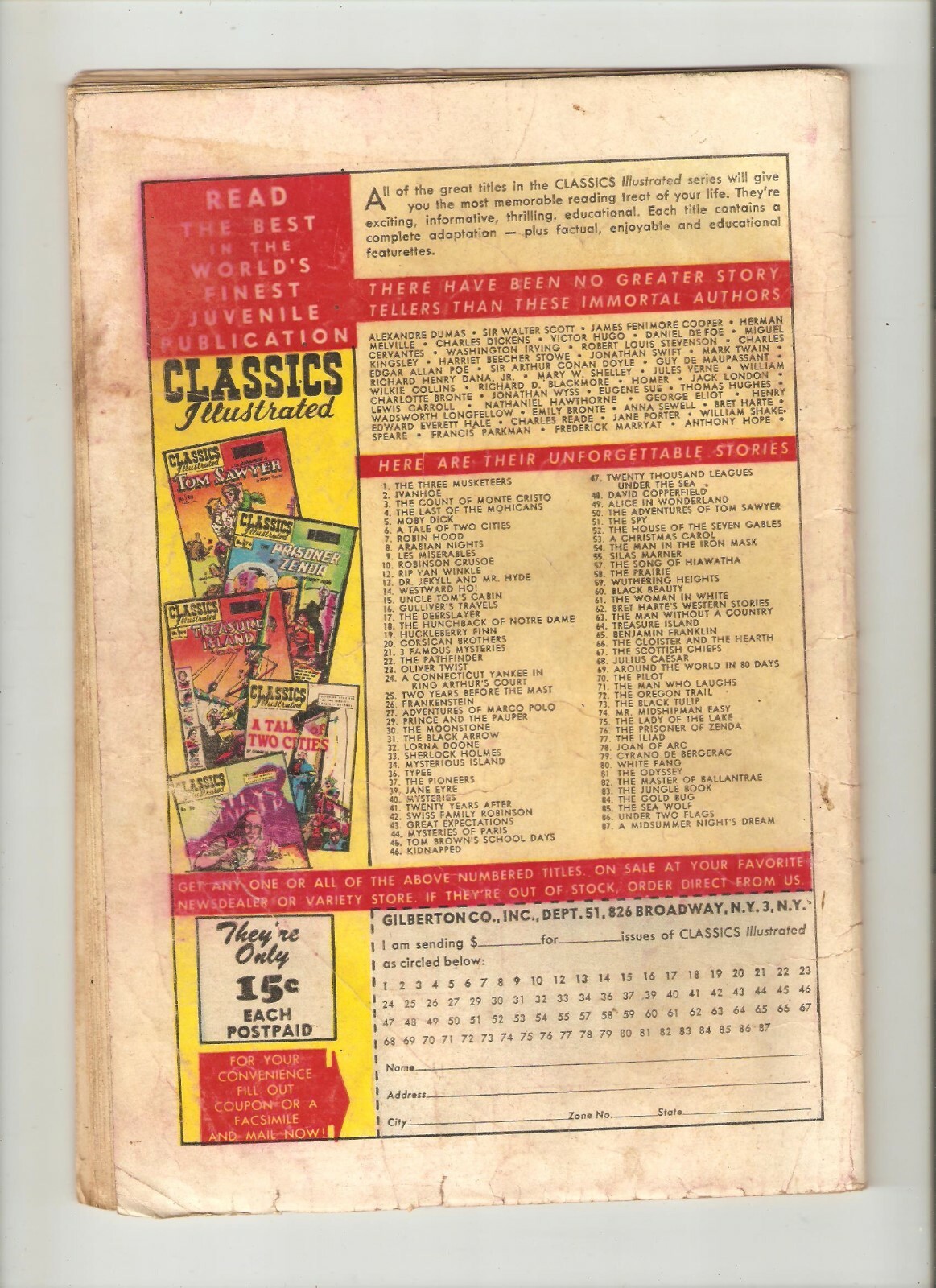 Classics Illustrated #24: A Connecticut Yankee in King Arthur's Court (1953)