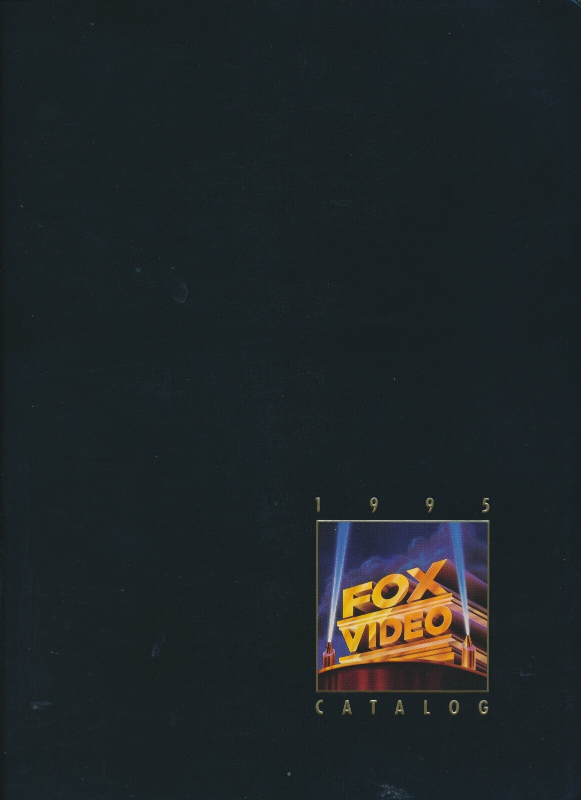 Fox Video 1995 Movie Catalog | eBay