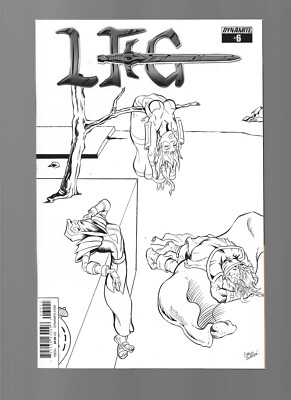 LFG Looking for Group #6 Sketch Variant - Dynamite Comics