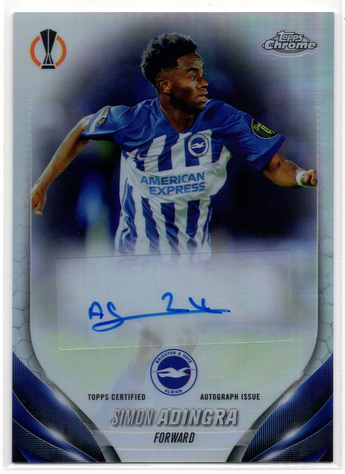 2023-24 Topps Chrome SIMON ADINGRA #CA-SA Refractor