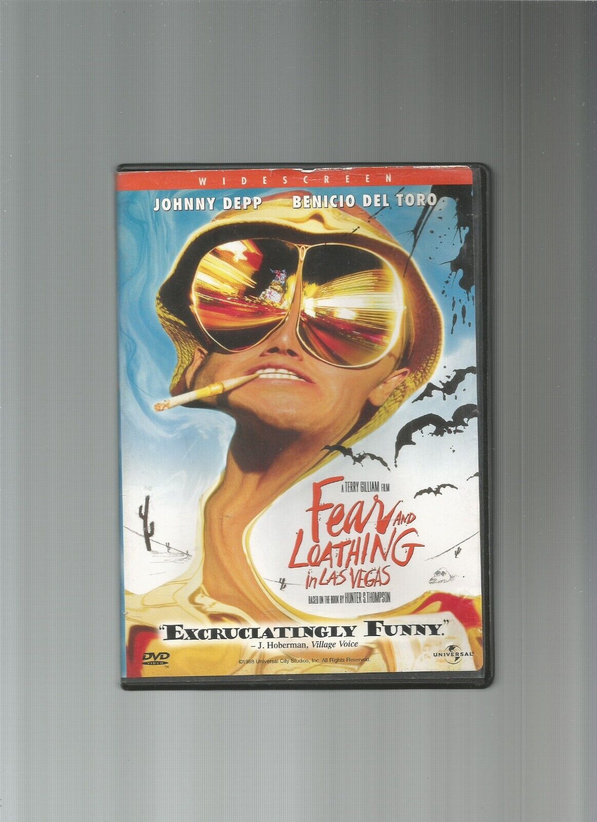 Fear and Loathing in Las Vegas, Johnny Depp, DVD Fear and Loathing in Las Vegas, Johnny Depp, DVD