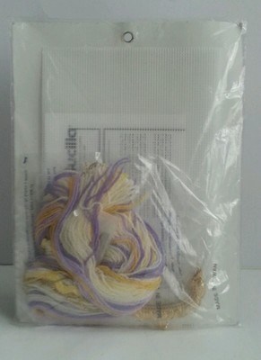 Bucilla Holy Cross Rosary Case & Bookmark  Plastic Canvas Needlepoint Kit Sealed