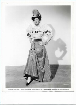Vintage 8 X10 Photo Actress Peggy Ryan & Donald O'Connor in Bowery to Broadway  
