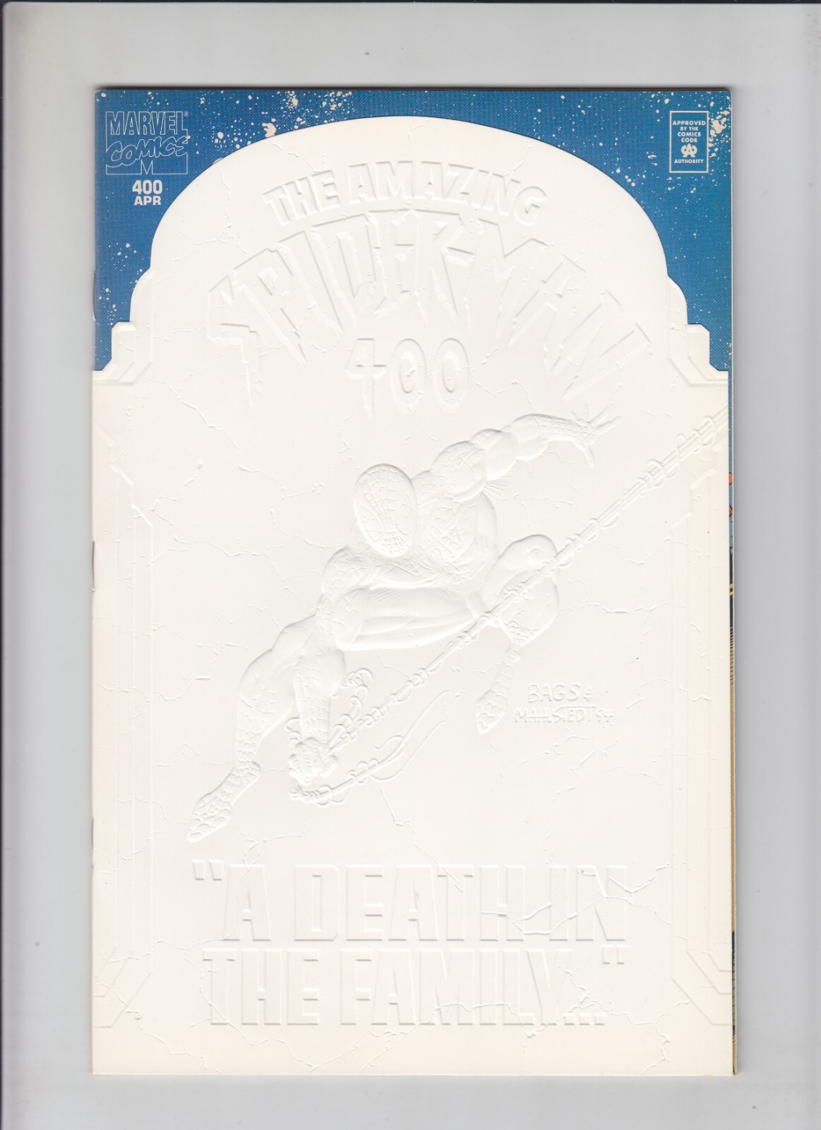 Amazing Spider-Man #400 white tombstone variant limited to