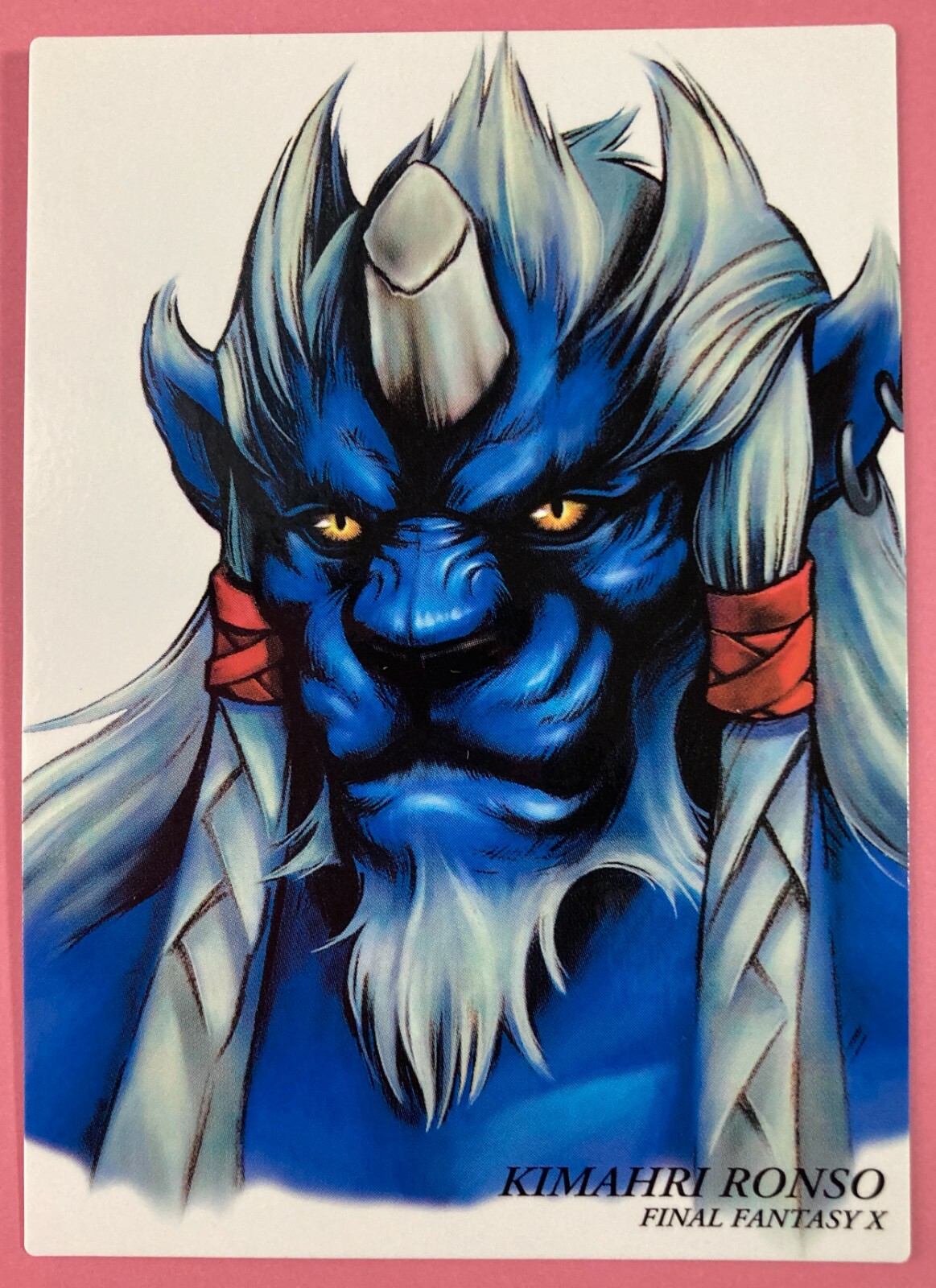 Final Fantasy Art Museum Trading Card＃447 Kimahri Ronso