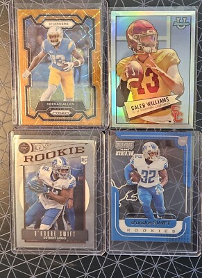 2024 Chicago Bears 5 Card Lot - Caleb Williams Refractor, Swift, Allen