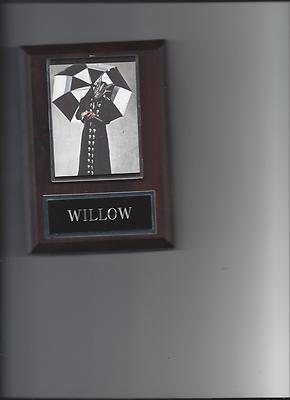 WILLOW PLAQUE WRESTLING TNA JEFF HARDY WWE