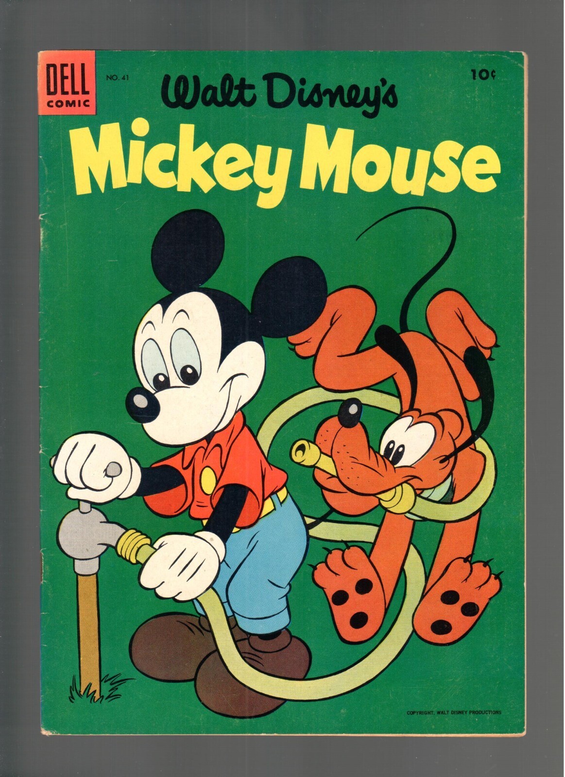 ミッキーマガジン 1941 Walt Disney Mickey Mouse The Little Whirlwind Comic
