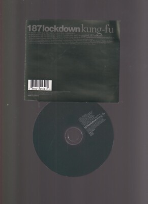 187 Lockdown    Kung-Fu CD Single - SEE PHOTO OF ACTUAL CD