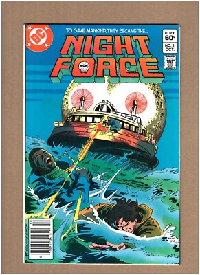 Night Force #3 Newsstand DC Comics 1982 Marv Wolfman Gene Colan VF 8.0