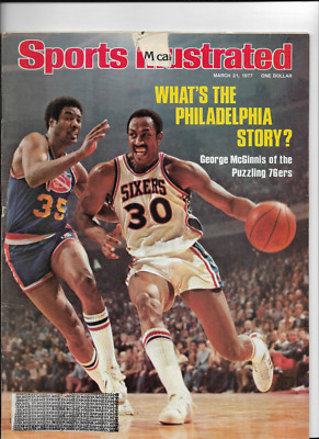 SPORTS ILLUSTRATED MAGAZINE----MARCH 21 1977--GEORGE McGINNIS