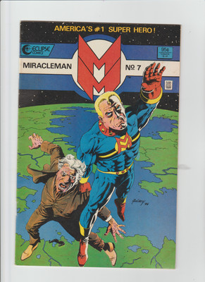 MIRACLEMAN #7 (1986) ALAN MOORE STORY ECLIPSE COMICS GD/VG