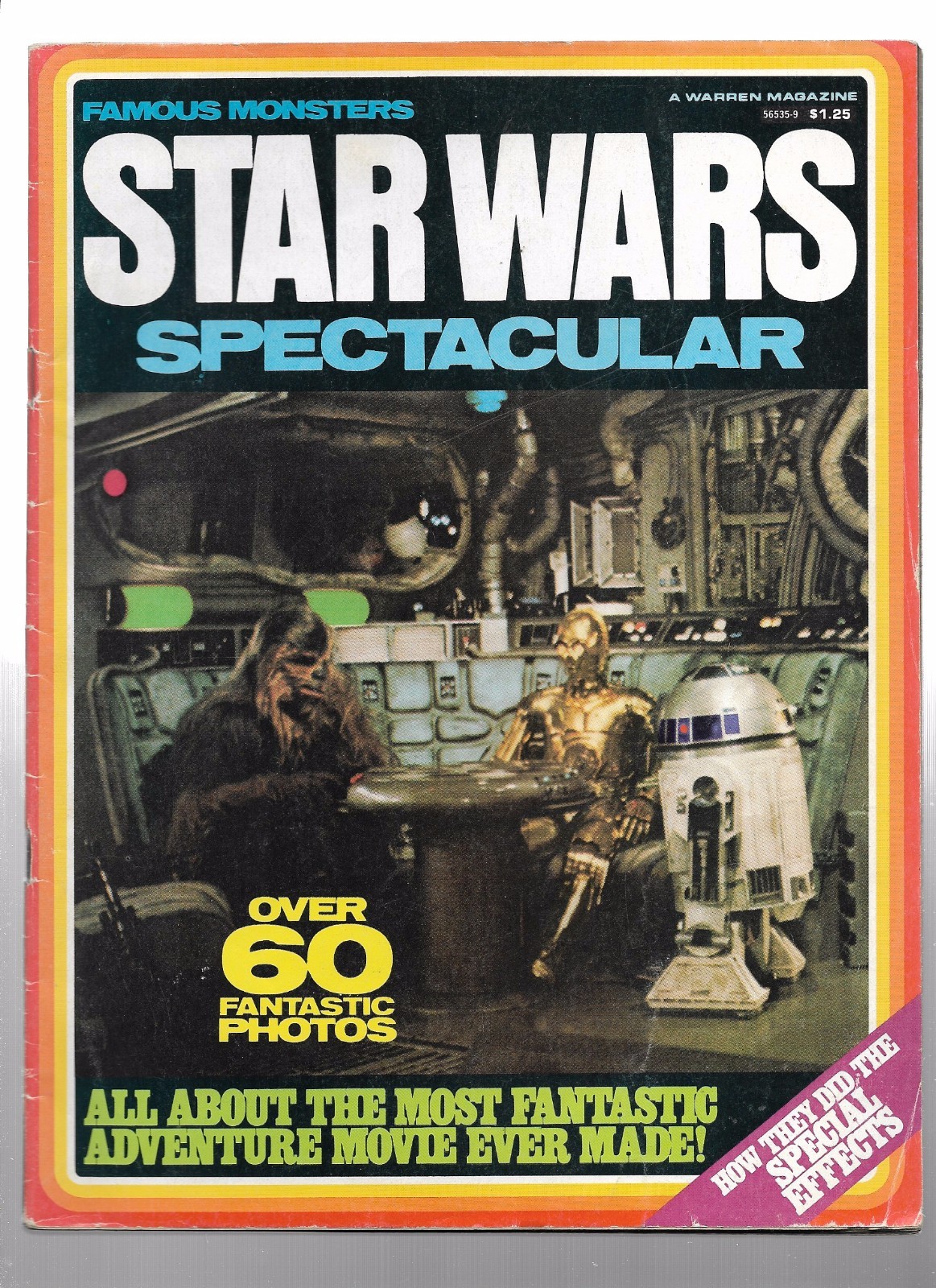 Famous Monsters マガジン STARWARS Famous Monsters STAR WARS SPECTACULAR 1977 Warren Magazines