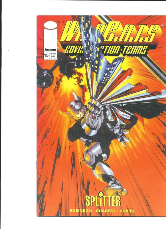 Charest, Troy Hubbs: Wildc.A.T.S. Nr. 15 Buchhandelsausgabe (Splitter)***Neu