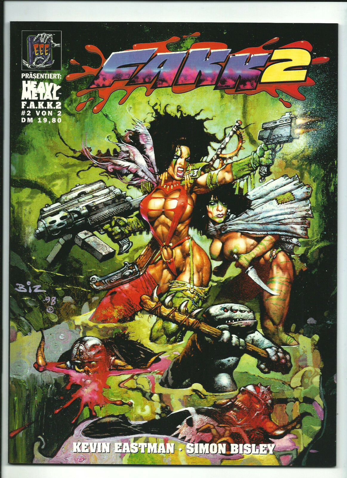 Fakk 2　Simon Bisley　サイモン・ビズレー　帯付き Fakk 2 Simon Bisley サイモン・ビズレー 帯付き - メルカリ