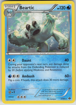 Beartic Next Destinies 37/99 MP