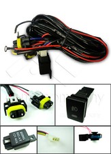 For Toyota Fog Light Wiring Harness Wiring Kit w/OE Style Switch and