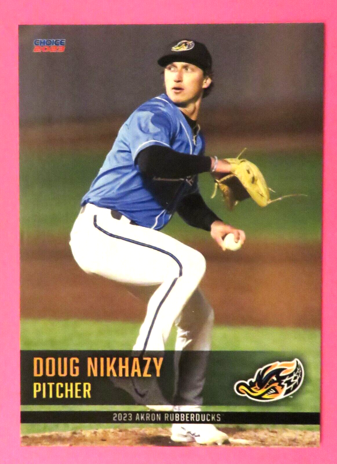 ☆chice☆ 2023 Choice, Akron RubberDucks - DOUG NIKHAZY | eBay