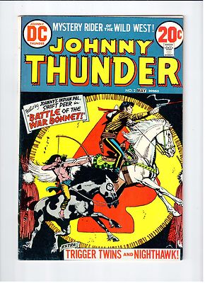 DC JOHNNY THUNDER #2 1973 VG/FN Vintage Comic  