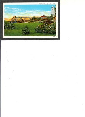 MICHIGAN PC ''Cliff Shaft Mine, Ishpeming''  UNUSED  No Writing  Very Clean
