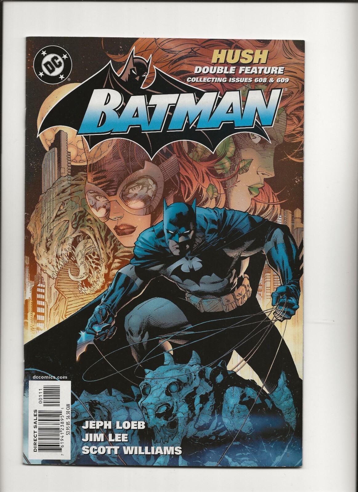 BATMAN HUSH DOUBLE FEATURE REPRINTS 608 AND 609 JIM LEE DC