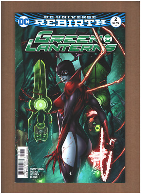 Green Lanterns #2 DC Rebirth 2016 JESSICA CRUZ SIMON BAZ VF+ 8.5
