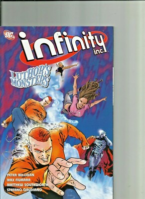 INFINITY INC LUTHORS MONSTERS Trade paperback Graphic Novel DC Comics