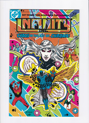 INFINITY INC. #14 [1985 NM+] 1ST McFARLANE COVER!