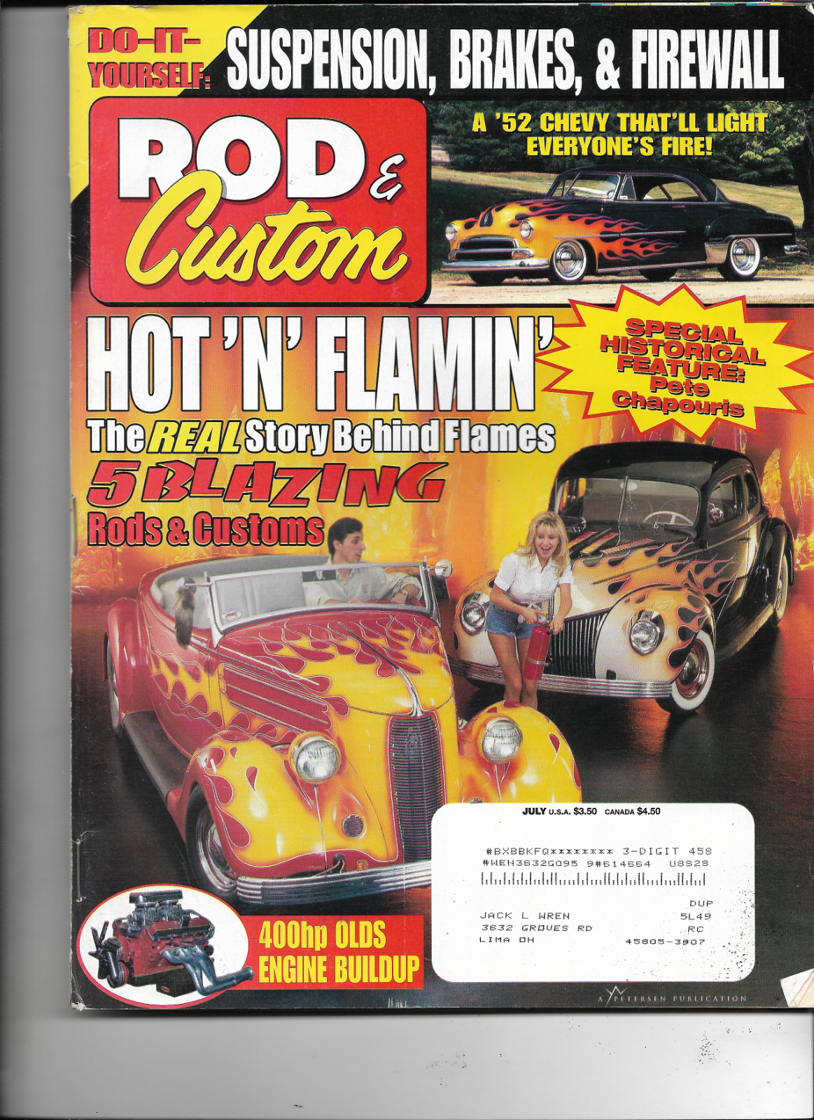 ROD & CUSTOM MAGAZINE------JULY 1998 | eBay