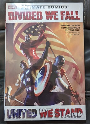 Ultimate Comics: Divided We Fall, United We Stand, Hard Cover, Free Shipping