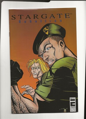 STARGATE REBELLION   #2 GOLD LOGO  FOIL   ENTITY 1ST PRINTING SG1