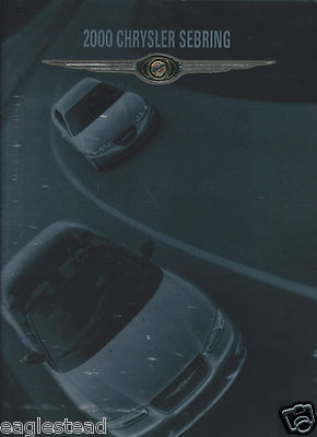 Auto Brochure - Chrysler - Sebring - 2000 (AB925) 
