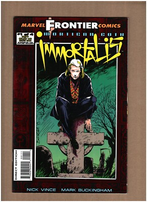 Mortigan Goth: Immortals #1 Marvel Frontier Comics 1993 Red Foil Cover NM- 9.2