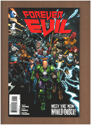 Forever Evil #1 DC Comics 2013 Johns & Finch CATWOMAN HARLEY QUINN VF/NM 9.0